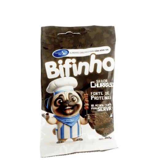 Bifinho Churrasco para Cães