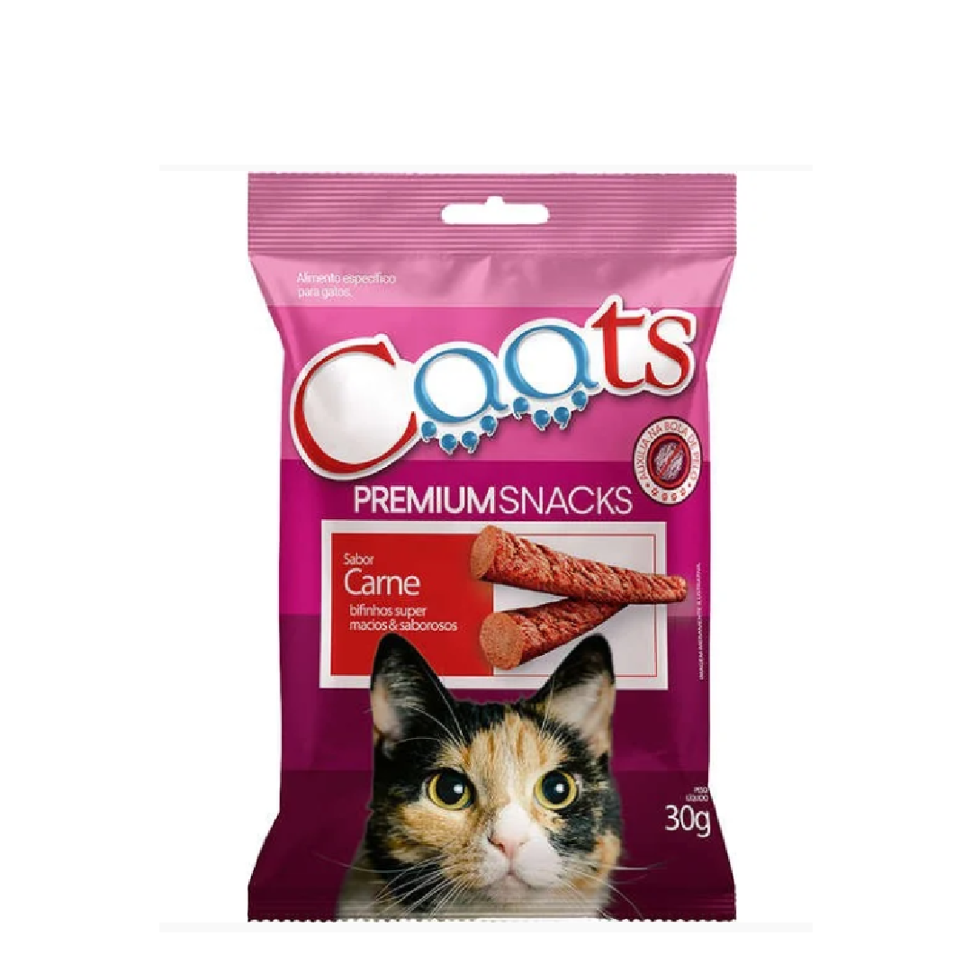 Bifinho Caats Carne para Gatos - 30g