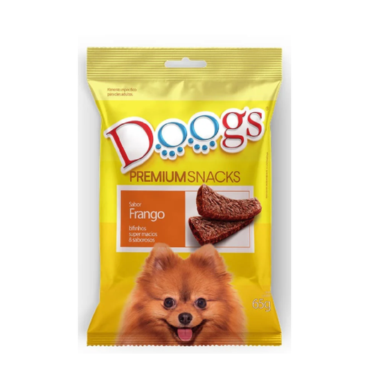 Bifinho Doogs Frango para Cães - 65g