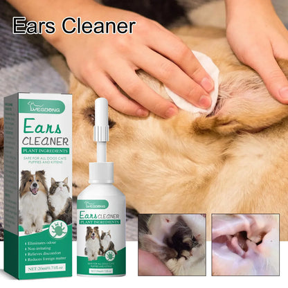 Solução de Limpeza para Ouvidos de Cães e Gatos - 20ml