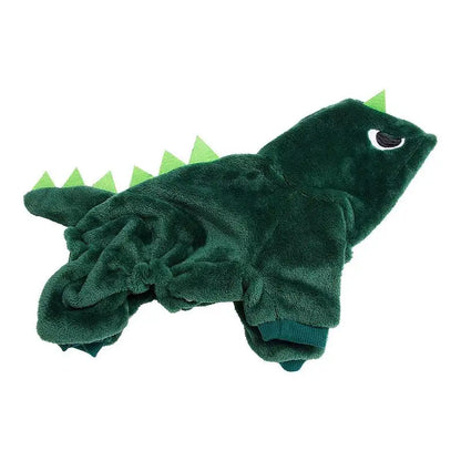 Roupa de Dinosauro para Gato e Cachorro